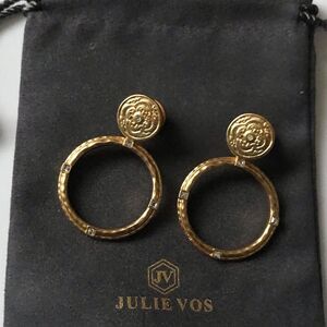 Julie Vos Gold Earrings